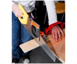 Toolkid Handzaag Geel Type 2 Kindergereedschap 5 Toolkid Handzaag Geel Type 2 Kindergereedschap -Bekend Speelgoeds Winkel handzaag type 2 toolkid 1 1