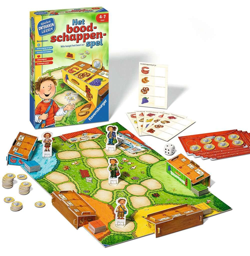 Het Boodschappenspel Kinderspel Ravensburger Spellen 2 Het Boodschappenspel Kinderspel Ravensburger Spellen - Afbeelding 2