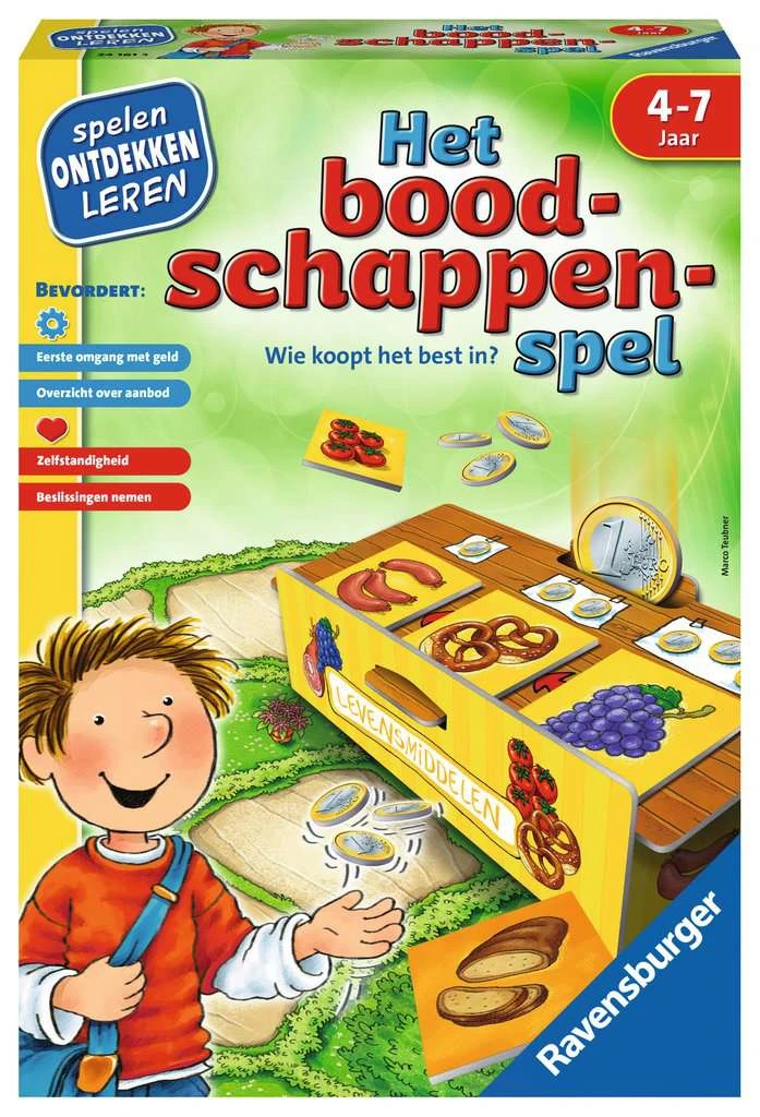 Het Boodschappenspel Kinderspel Ravensburger Spellen 1 Het Boodschappenspel Kinderspel Ravensburger Spellen