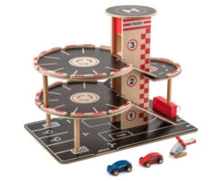Houten Garage Park & Go -Bekend Speelgoeds Winkel houten garage hape e3002 park go garage 2