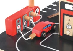 Houten Garage Park & Go -Bekend Speelgoeds Winkel houten garage hape e3002 park go garage 4
