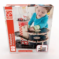 Houten Garage Park & Go -Bekend Speelgoeds Winkel houten garage hape e3002 park go garage 6