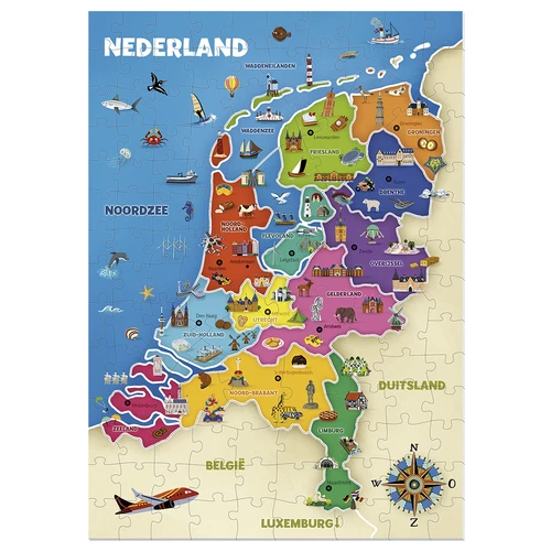 Jumbo 19926 Ik Leer Kaart Van Nederland 2 Jumbo 19926 Ik Leer Kaart Van Nederland - Afbeelding 2