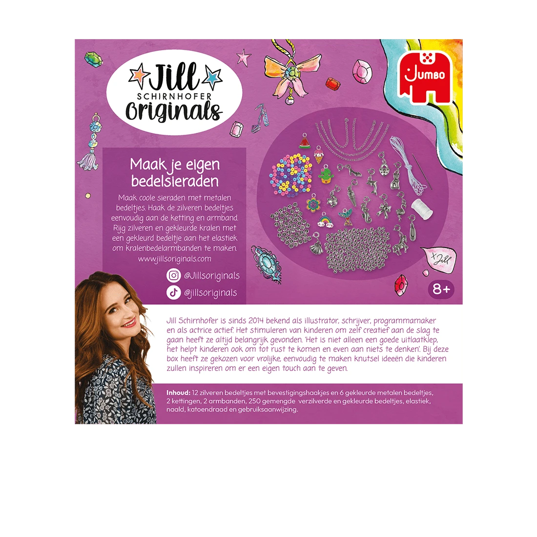 Jumbo 19911 Maak Je Eigen Bedelsieraden Jill Schirnhofer 2 Jumbo 19911 Maak Je Eigen Bedelsieraden Jill Schirnhofer - Afbeelding 2