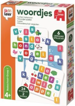 Jumbo 19553 Ik Leer Woordjes -Bekend Speelgoeds Winkel jumbo 19553 ik leer woordjes educatief spel. 4