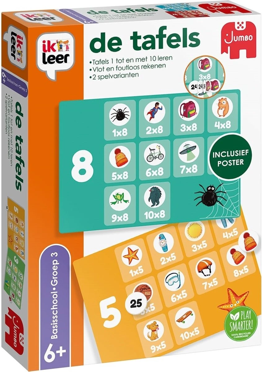 Jumbo 19804 Ik Leer De Tafels 1 Jumbo 19804 Ik Leer De Tafels