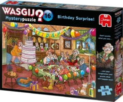 Jumbo 19165 Wasgij-Puzzel Mistery-16 Verjaardag Verrassing -Bekend Speelgoeds Winkel jumbo puzzel legpuzzel wasgij 19165 verjaardag verrassing destiny 16 2