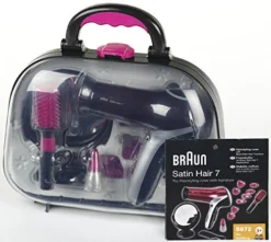 Braun Kappersset In Koffer -Bekend Speelgoeds Winkel kappersset braun satin hair 7 koffer theo klein 5872 1 1