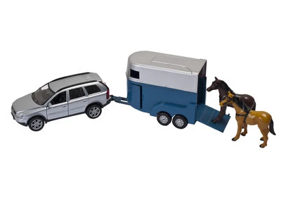 Volvo XC90 Met Paardentrailer – Kidsglobe 2 Volvo XC90 Met Paardentrailer – Kidsglobe - Afbeelding 2