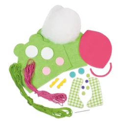 Naai Een Kikker Sew A Frog Knutselpakket 7 Naai Een Kikker Sew A Frog Knutselpakket -Bekend Speelgoeds Winkel knutselpakket naai een kikker galt 1004978 1 1