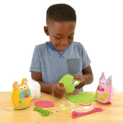 Naai Een Kikker Sew A Frog Knutselpakket 9 Naai Een Kikker Sew A Frog Knutselpakket -Bekend Speelgoeds Winkel knutselpakket naai een puppy galt 1004975 3