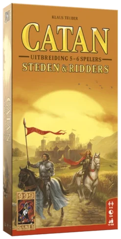 Kolonisten Van Catan Uitbreiding Steden En Ridders 5/6 Spelers – Bordspel