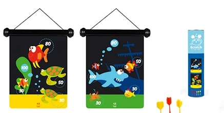 Scratch Spel DARTS ZEELEVEN Magnetisch 2 Scratch Spel DARTS ZEELEVEN Magnetisch - Afbeelding 2