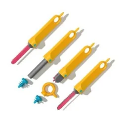 Makedo Invent 360 Gereedschapsset Voor Karton Kindergereedschap -Bekend Speelgoeds Winkel makedo explore 126 Tools set karton knutselset 300x300 1 1