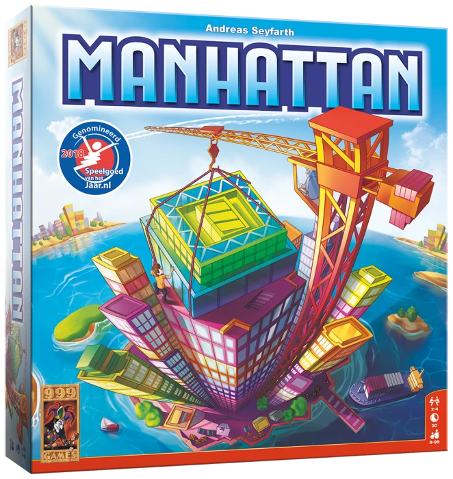 Manhattan Bordspel Familiespel 999GAMES 2 Manhattan Bordspel Familiespel 999GAMES - Afbeelding 2
