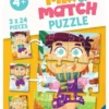 Kinder-Puzzel Mix & Match Bonte Kleren – Ravensburger