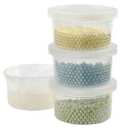 Pearl Clay 3 X 25 G., 38 G. 1 Set Lichtblauw – Lichtgroen – Geel -Bekend Speelgoeds Winkel pearl clay 78726 2