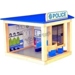 Pintoy Houten Politiebureau -Bekend Speelgoeds Winkel politie bureau pintoy 10584 1 1