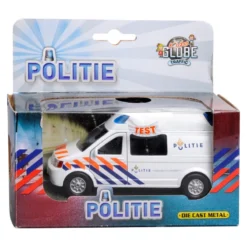 Politiebus, Pull Back Met Licht En Geluid. -Bekend Speelgoeds Winkel politiebus kidsglobe 510711 1 1