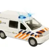 Politiebus, Pull Back Met Licht En Geluid.