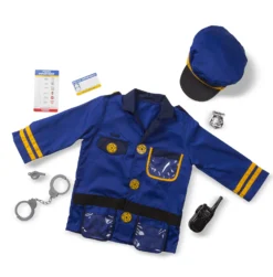 Melissa & Doug Politiepak Verkleedkleren Politie Melissa&Doug -Bekend Speelgoeds Winkel politiepak melissa doug verkleedset politie agent speelactief.nl 1