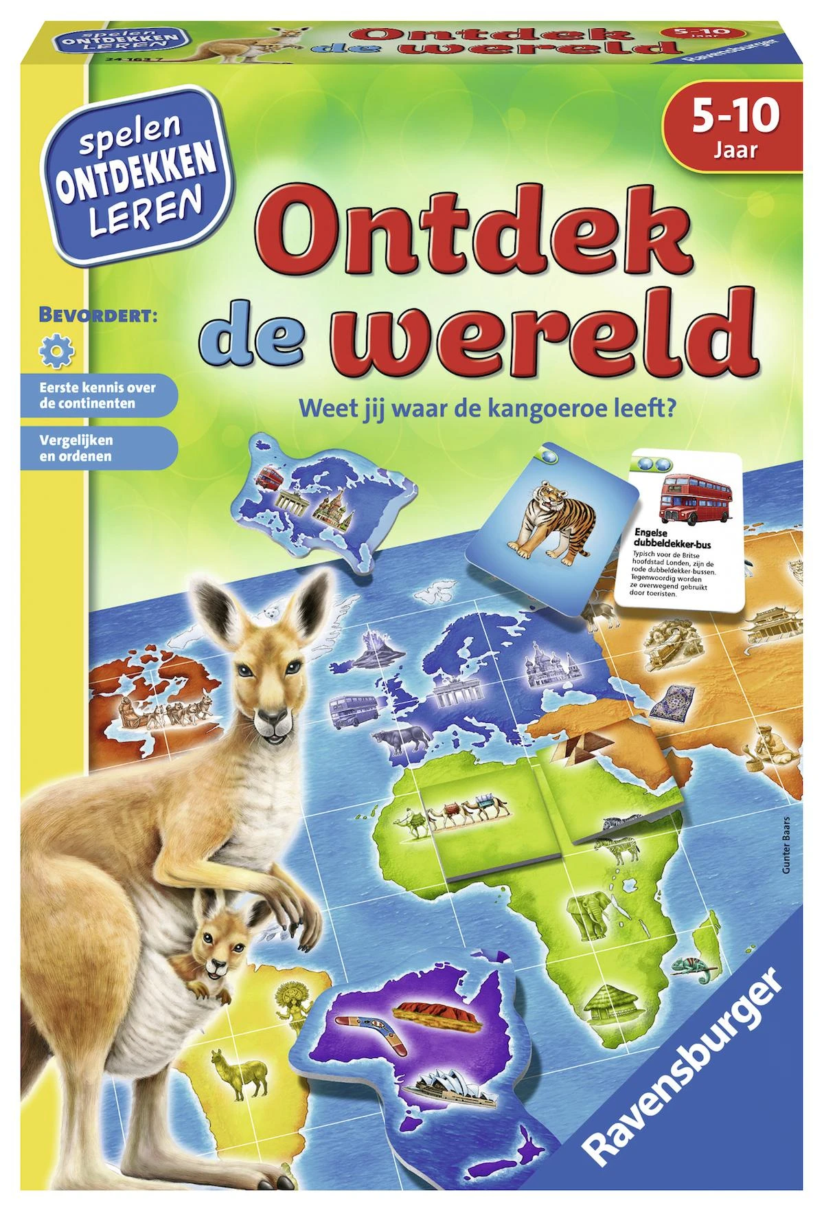 Ontdek De Wereld Kinderspel Ravensburger Spellen 3 Ontdek De Wereld Kinderspel Ravensburger Spellen - Afbeelding 3