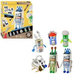 Re-cycle-me Robot World Recycle Set Knutselset -Bekend Speelgoeds Winkel re cycle me robot world 2