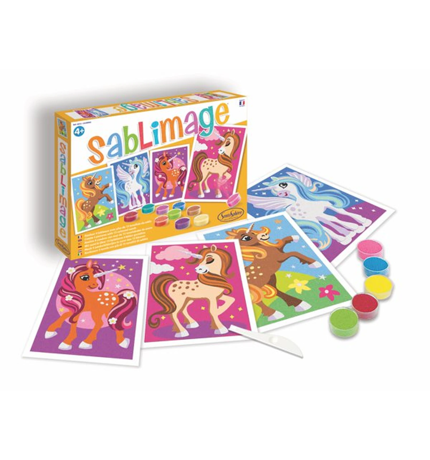 Sablimage Eenhoorns Sentosphere Zandschilderijtjes Maken 2 Sablimage Eenhoorns Sentosphere Zandschilderijtjes Maken - Afbeelding 2