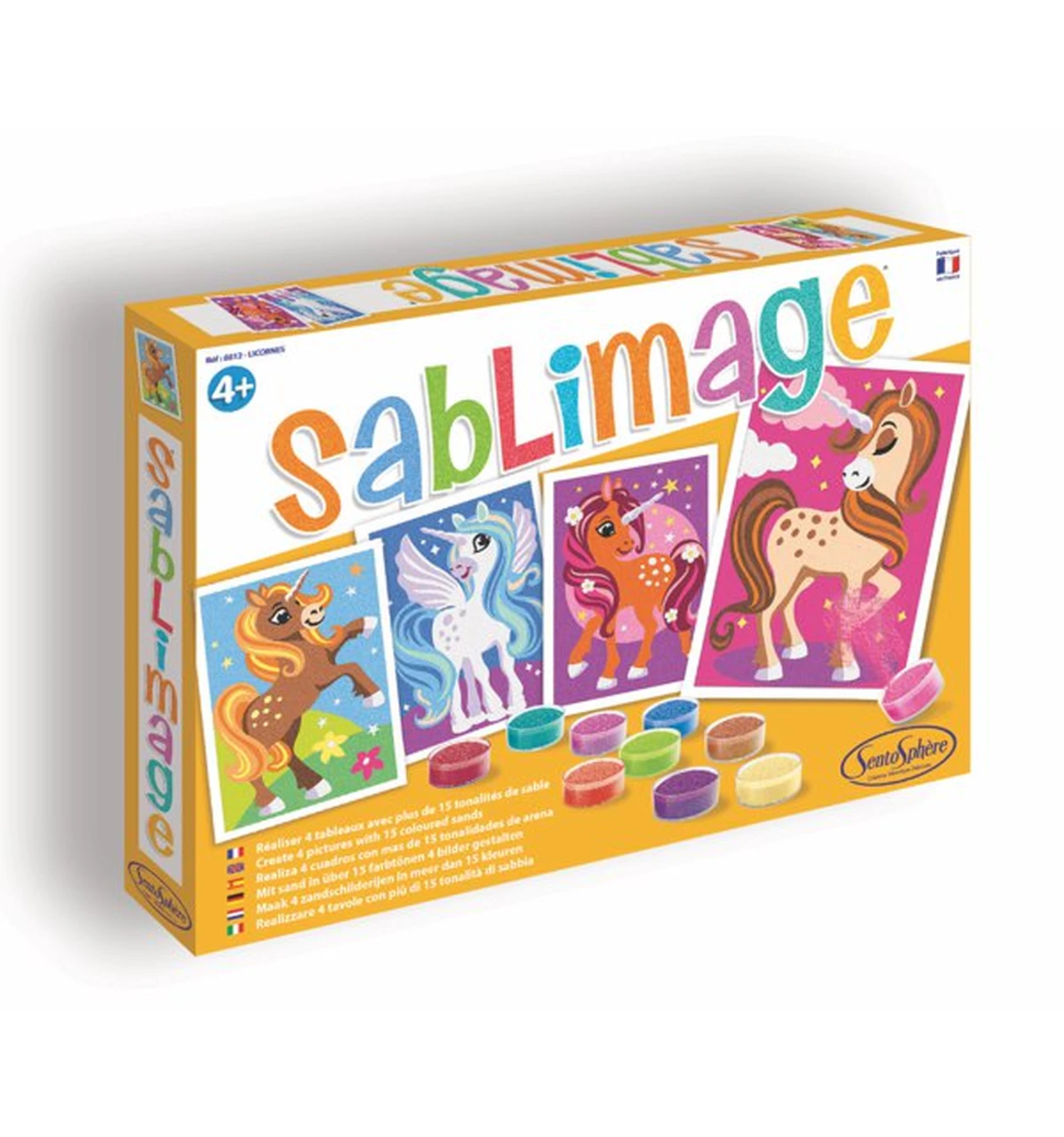 Sablimage Eenhoorns Sentosphere Zandschilderijtjes Maken 1 Sablimage Eenhoorns Sentosphere Zandschilderijtjes Maken