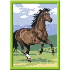 Schilderen Op Nummer: In Galop! -Bekend Speelgoeds Winkel schilderen op nummer in galop ravensburger 1 1