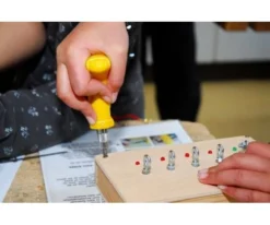 Toolkid Schroevendraaier Met Bitjes Kindergereedschap -Bekend Speelgoeds Winkel schroevendraaier met bitjes toolkid 100650 2