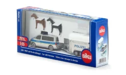 Siku 231000301 Politiewagen Met Paardentrailer DE Schaal 1 : 55 -Bekend Speelgoeds Winkel sik 231000301 politiewagen met paardentrailer nl 1 1
