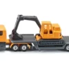 Siku 1611 Dieplader Met Rupskraan Schaal 1 : 87