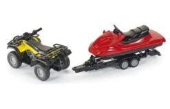 Siku 2314 Quad Met Aanhangwagen Met Jetski Schaal 1:50 -Bekend Speelgoeds Winkel siku siku 2314 quad met tandem aanhanger en jetski 3