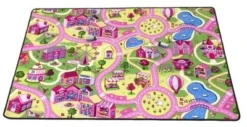 Speelkleed Sweet City Speeltapijt 140×200 Cm -Bekend Speelgoeds Winkel speelkleed sweet city
