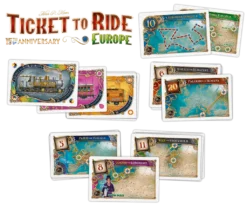 Days Of Wonder Ticket-to-Ride Europe 15th-Anniversary Bordspel -Bekend Speelgoeds Winkel ticket to ride europe jubileumeditie 6