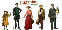 Days Of Wonder Ticket-to-Ride Europe 15th-Anniversary Bordspel -Bekend Speelgoeds Winkel ticket to ride europe jubileumeditie 7