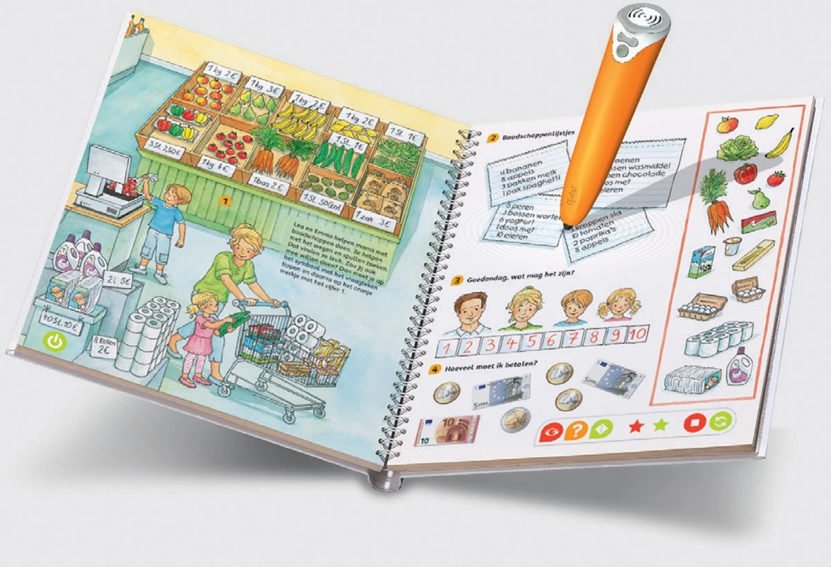 Tiptoi Boek “Mijn Leer-spel-avontuur: Eerste Getallen” 4 Tiptoi Boek “Mijn Leer-spel-avontuur: Eerste Getallen” - Afbeelding 4