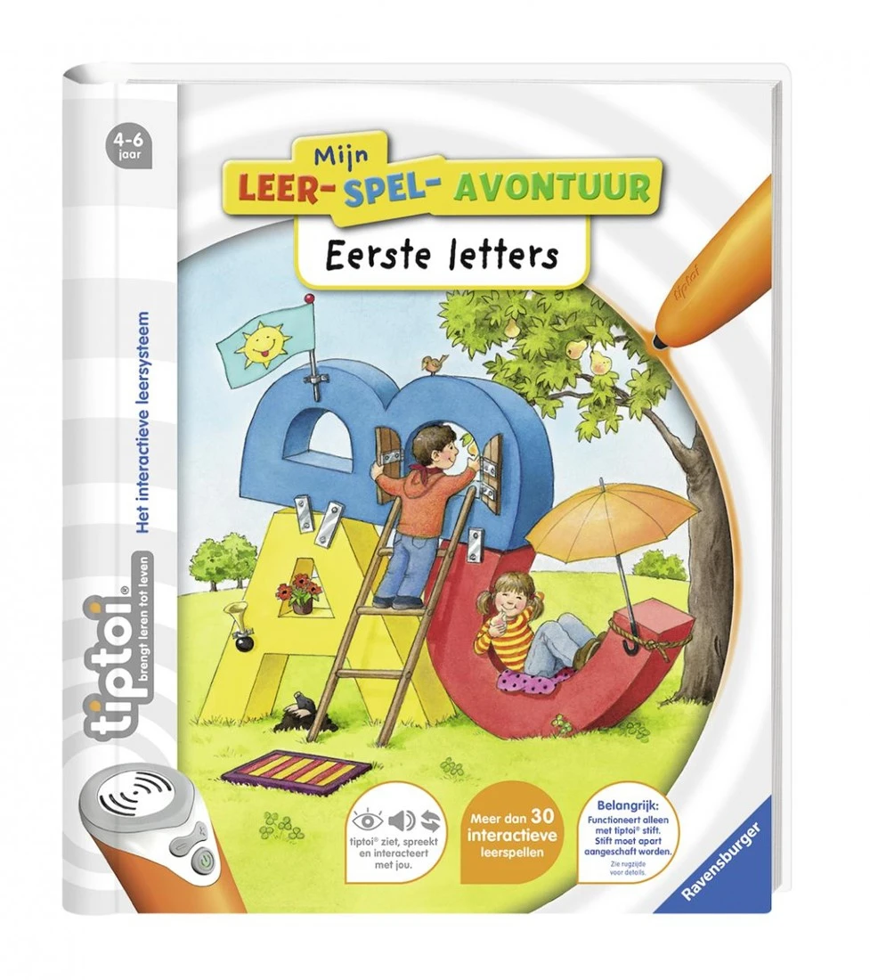 Tiptoi Boek “Mijn Leer-spel-avontuur: Eerste Letters” 1 Tiptoi Boek “Mijn Leer-spel-avontuur: Eerste Letters”
