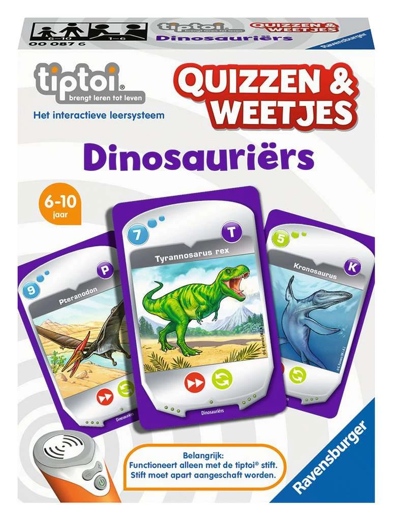 Tiptoi Quizzen&Weetjes Dinosauriers 1 Tiptoi Quizzen&Weetjes Dinosauriers