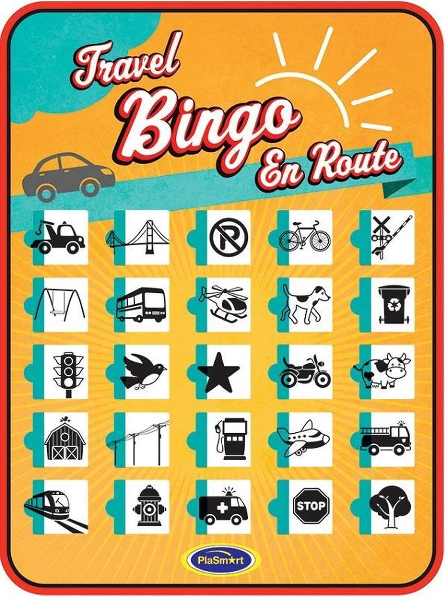 Travel-Bingo-en-Route Auto-bingo Zoekspel 3 Travel-Bingo-en-Route Auto-bingo Zoekspel - Afbeelding 3