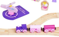 BigJigs BJT023 Treinset Grote Sprookjesstad -Bekend Speelgoeds Winkel treinset sprookjesstad bigjigs bjt023 4
