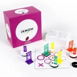 IKNOW Mini Lifestyle (NL) -Bekend Speelgoeds Winkel triviaspel iknow mini lifestyle tactic 52680 2