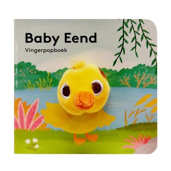 Vingerpop Boekje Baby Eend Baby/Peuterboek 1 Vingerpop Boekje Baby Eend Baby/Peuterboek