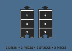 WayToPlay Parking 2pc Rubber Way 10 WayToPlay Parking 2pc Rubber Way -Bekend Speelgoeds Winkel waytoplay rubber autobaan uitbreidingsset parking