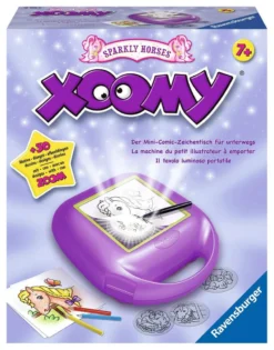 Ravensburger Xoomy Compact Sparkly Horses Tekenkoffer