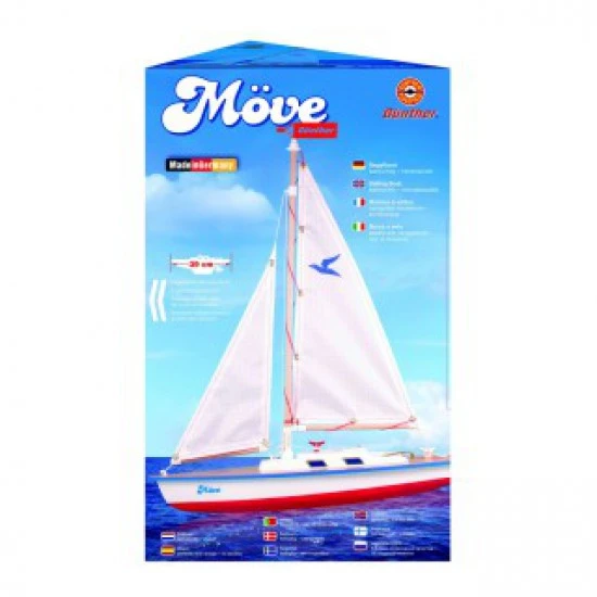 Gunther GU1806 Zeilboot Meeuw Wooden Deck Möve 10 Gunther GU1806 Zeilboot Meeuw Wooden Deck Möve - Afbeelding 10